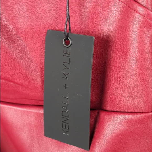 👯‍♀️Host Pick⚡️Kendall + Kylie Vegan Leather Dress - Picture 8 of 10